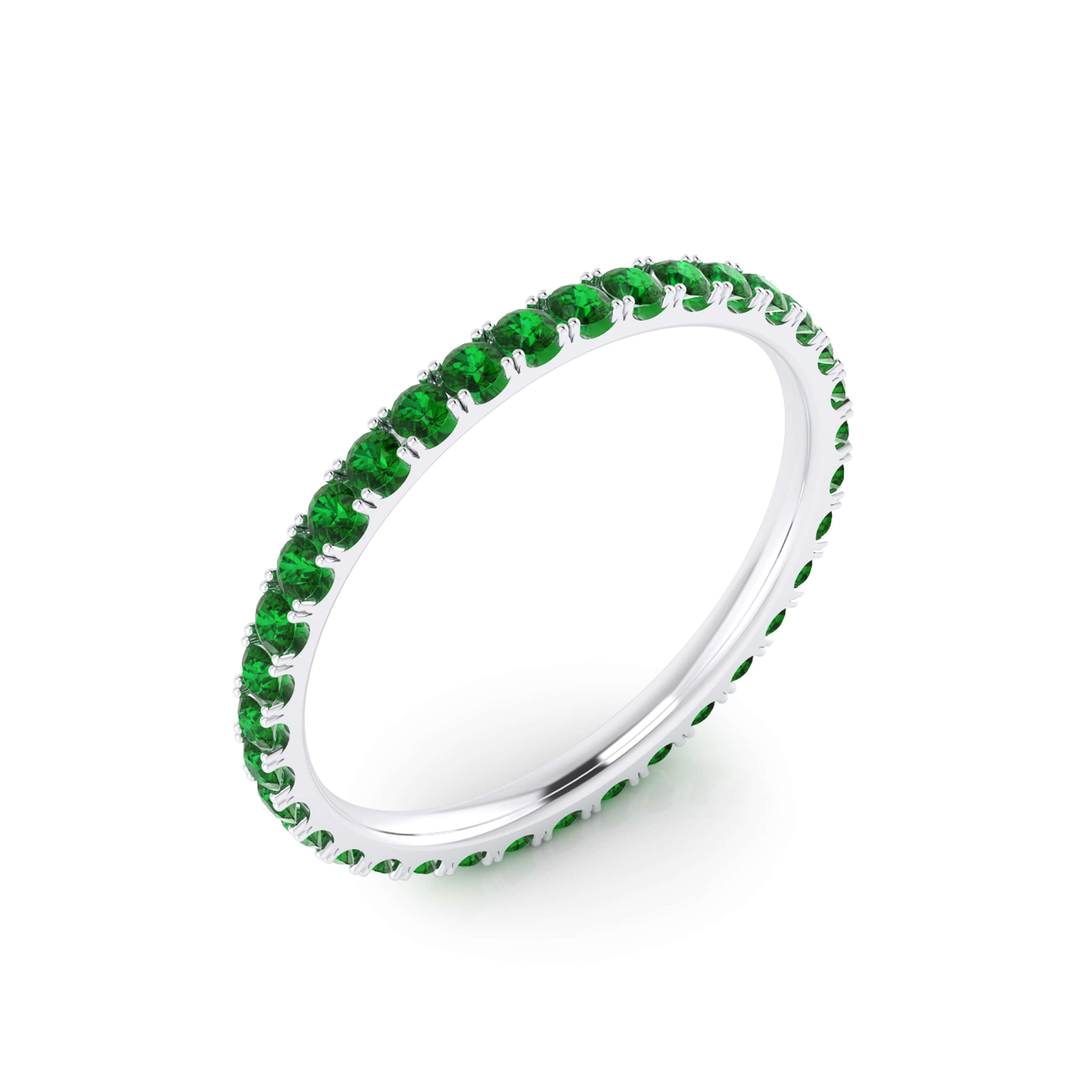 anillos de compromiso esmeraldas