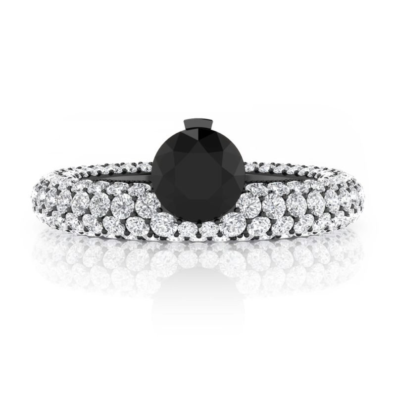 anillos de diamantes modernos